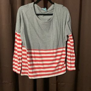 Multi print long sleeve